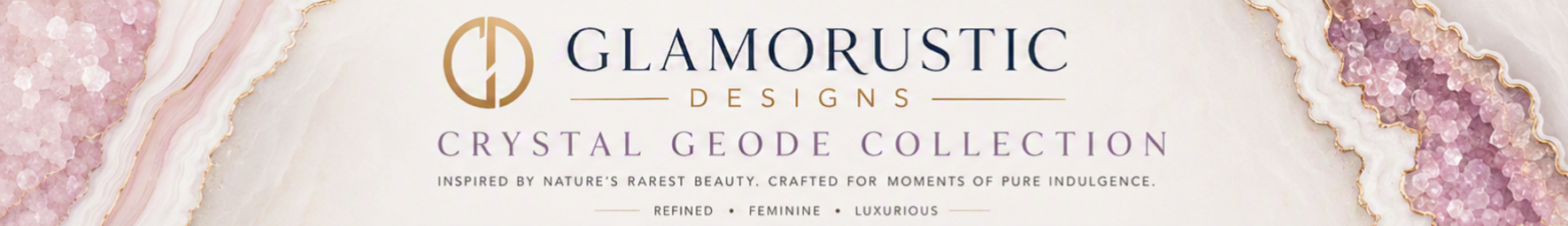 Crystal Geode Collection banner